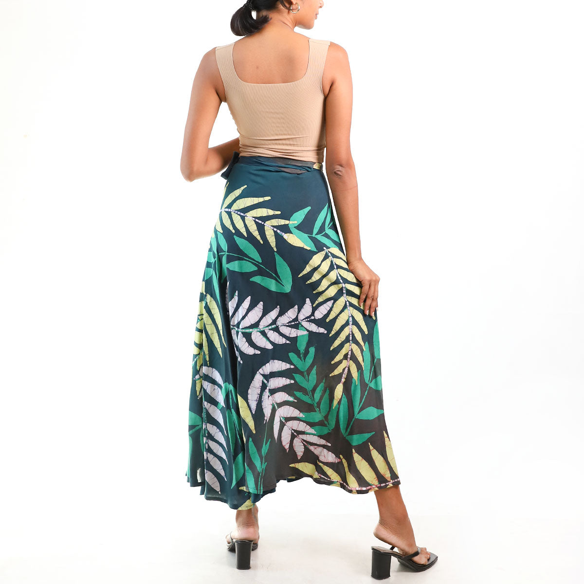 Emerald Canopy Batik Skirt