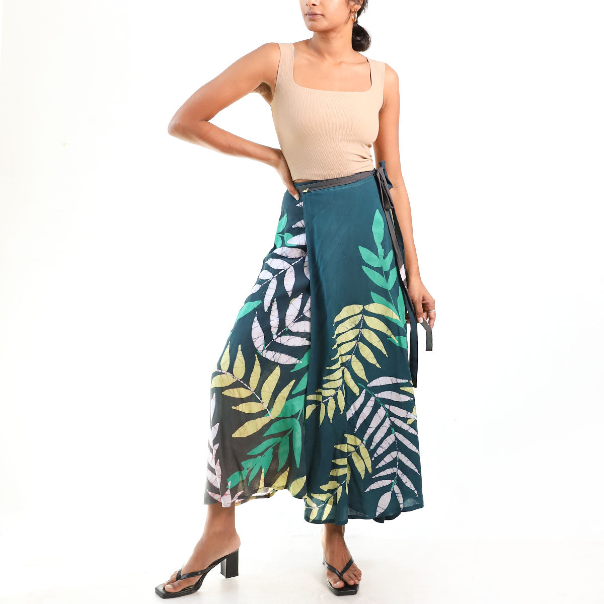 Emerald Canopy Batik Skirt