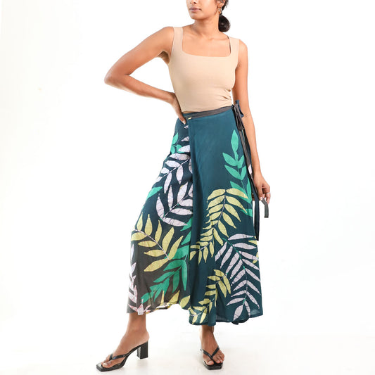 Emerald Canopy Batik Skirt