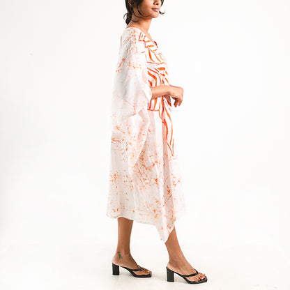 Sunrise Glow Batik Kaftan
