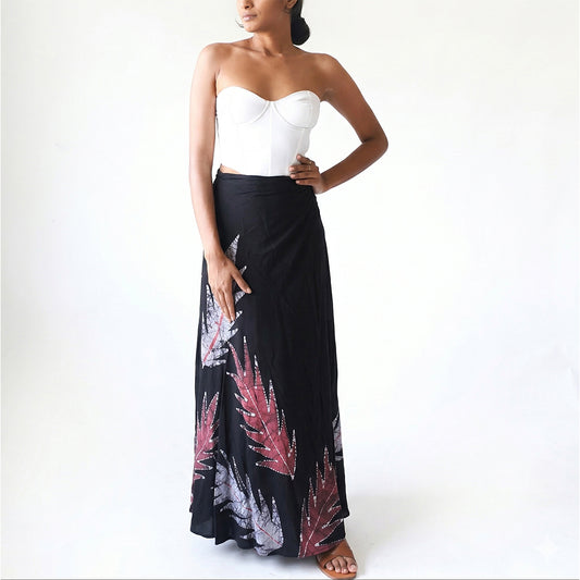 Pastel Garden Batik Skirt