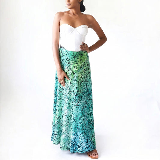 Ocean Meadow Batik Skirt