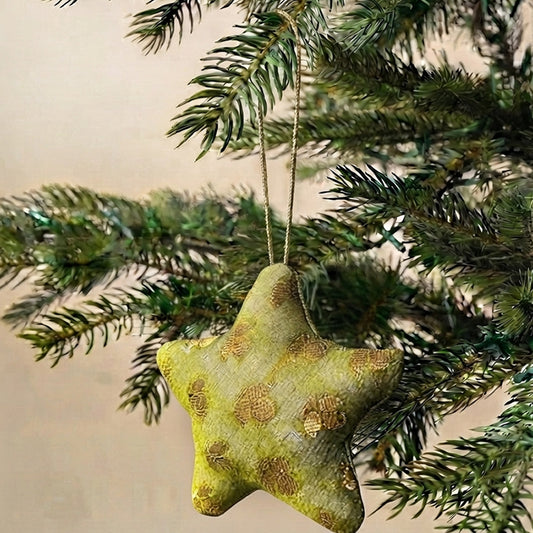 Olive Star Tree Ornament
