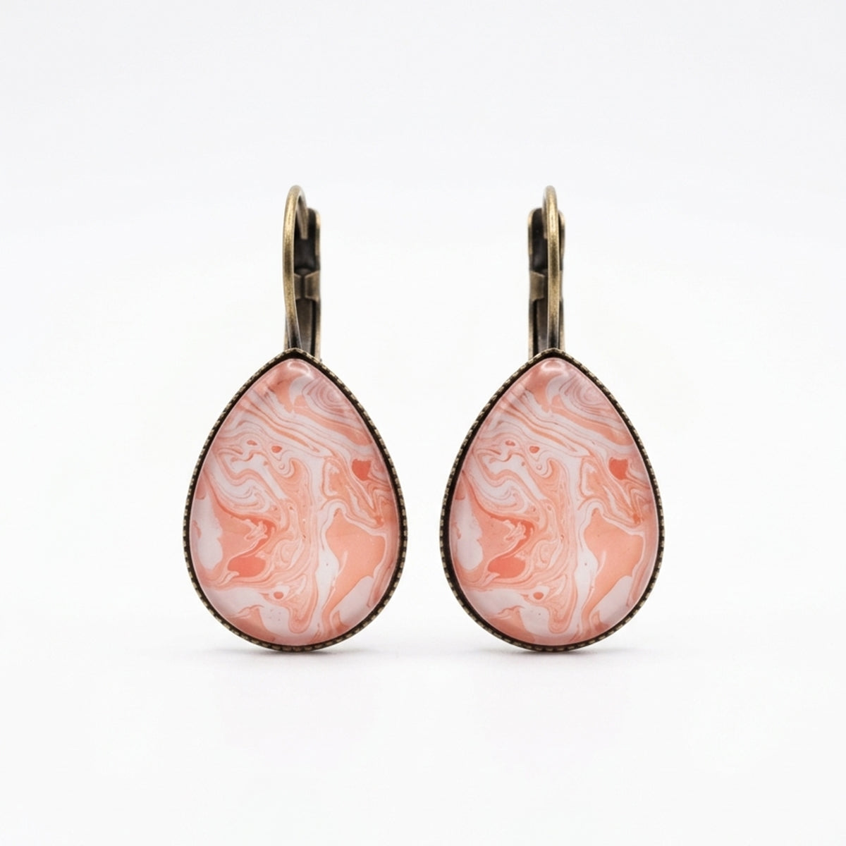 Peach Bloom Earrings