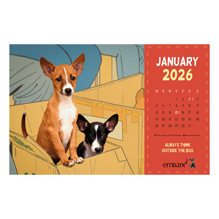 Embark Calendar 2026