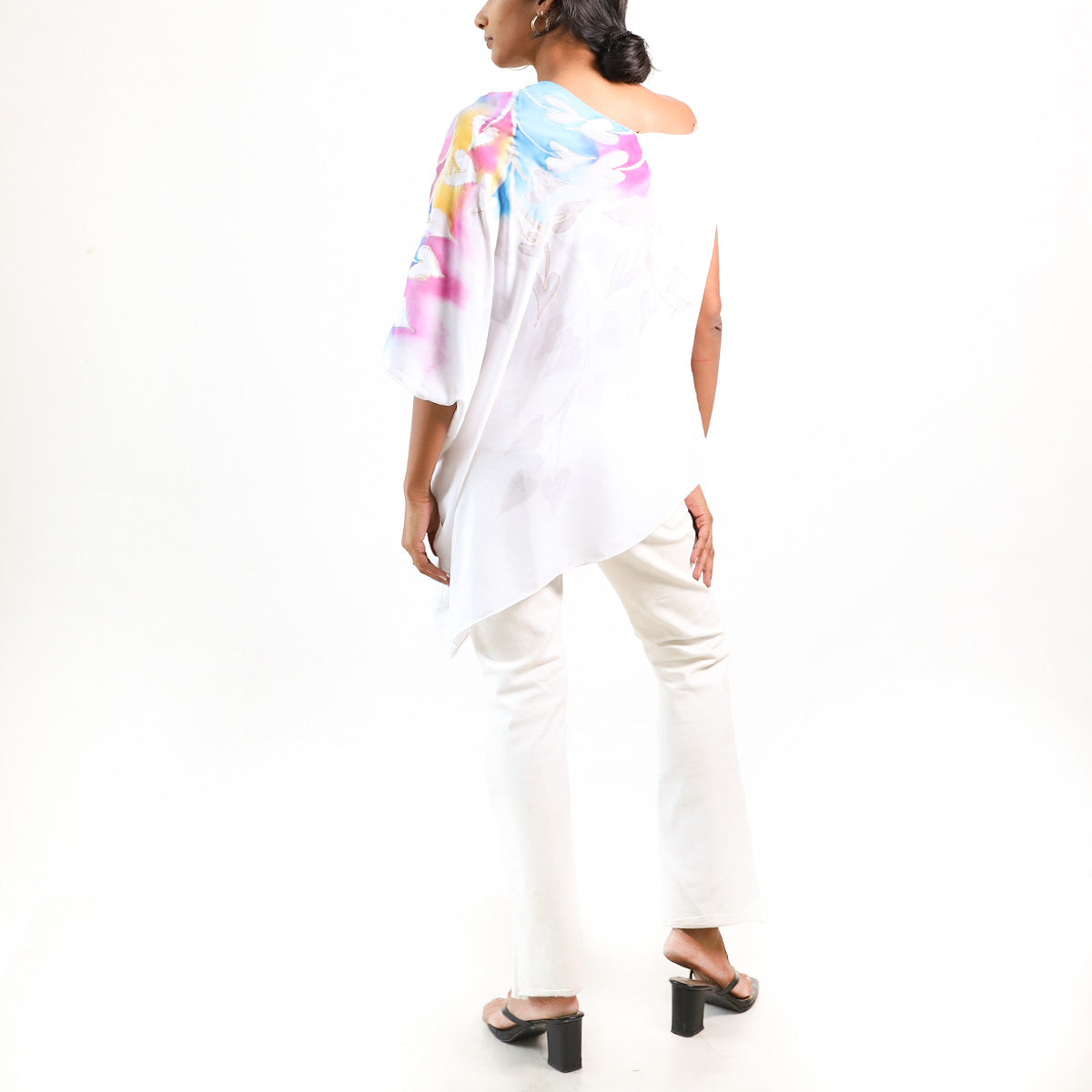 Splatter Chiffon Top