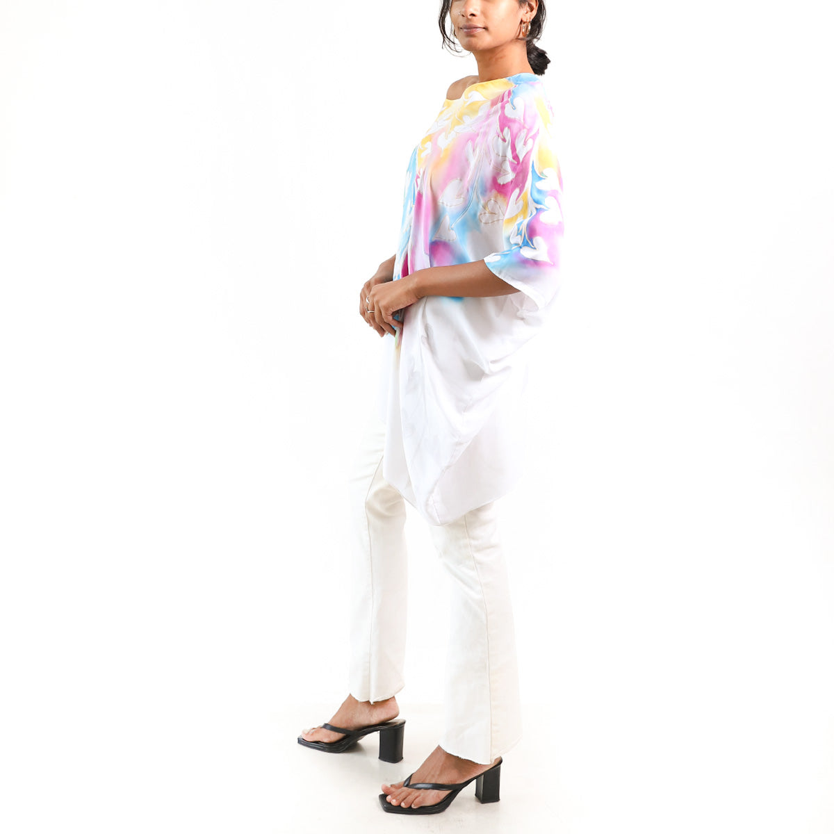 Splatter Chiffon Top