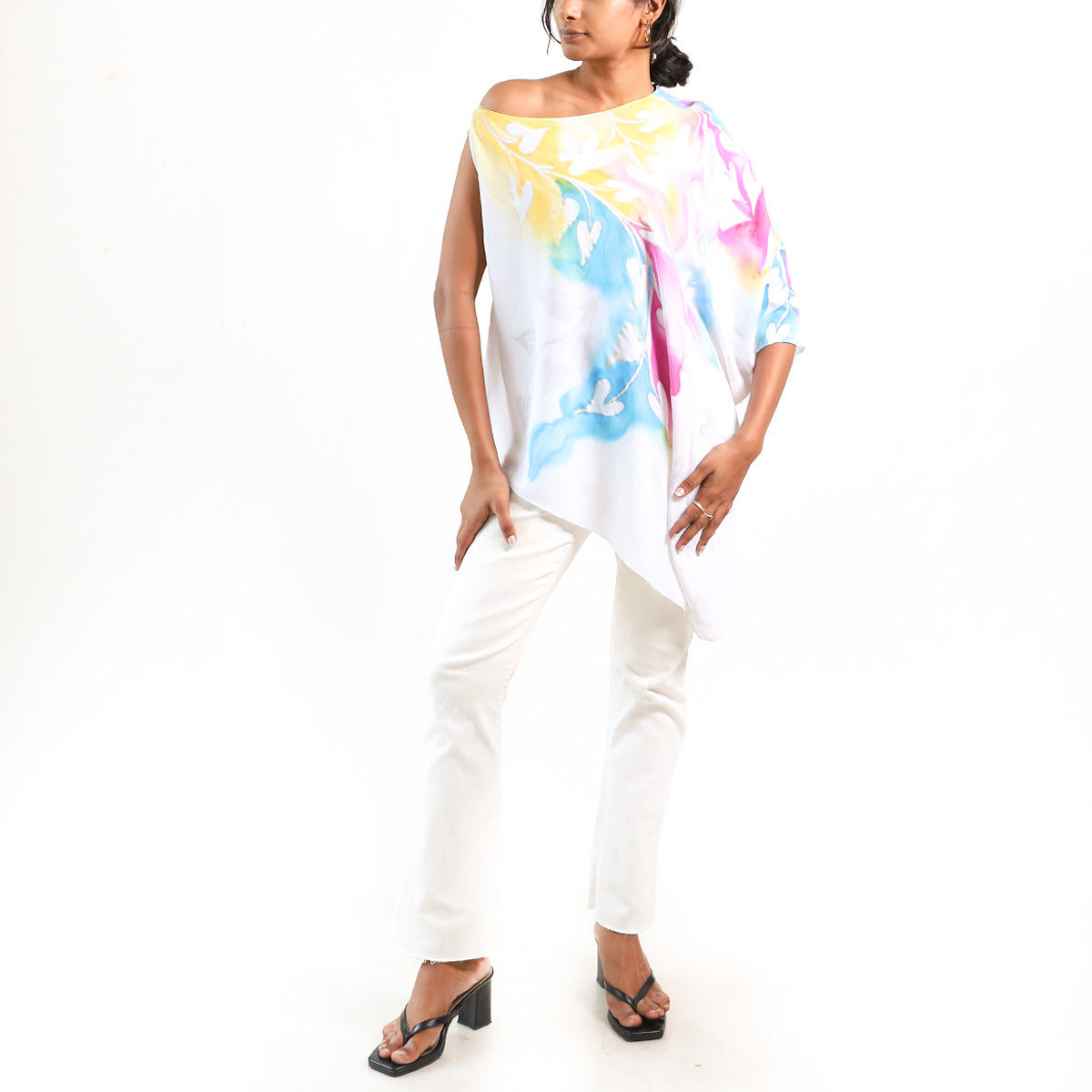 Splatter Chiffon Top