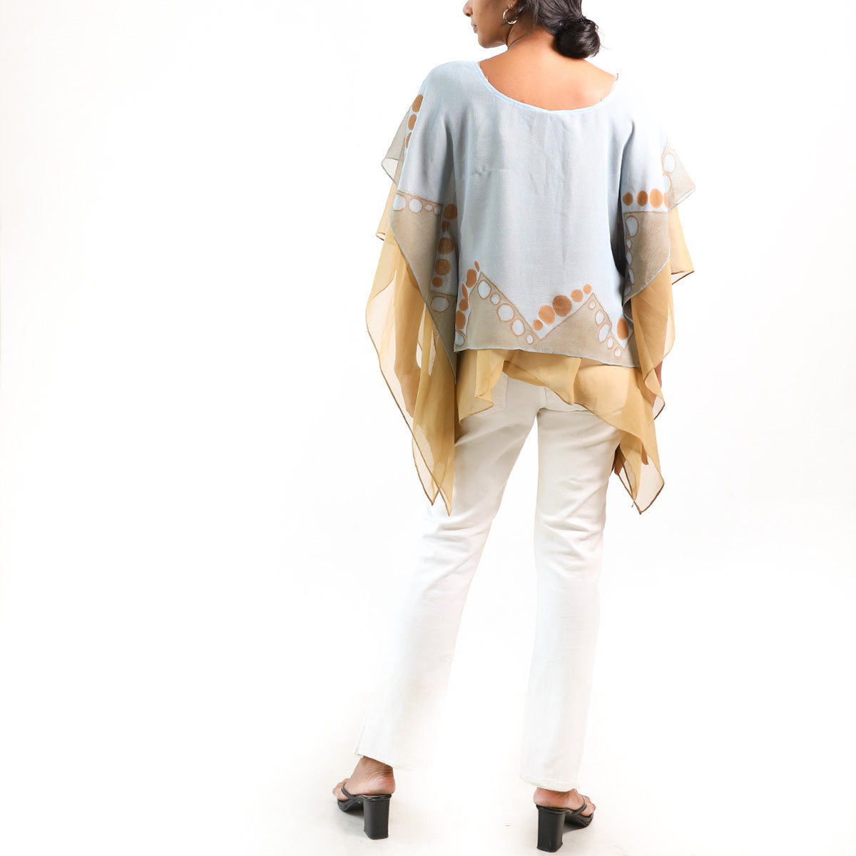 Baby Blues Poncho Top