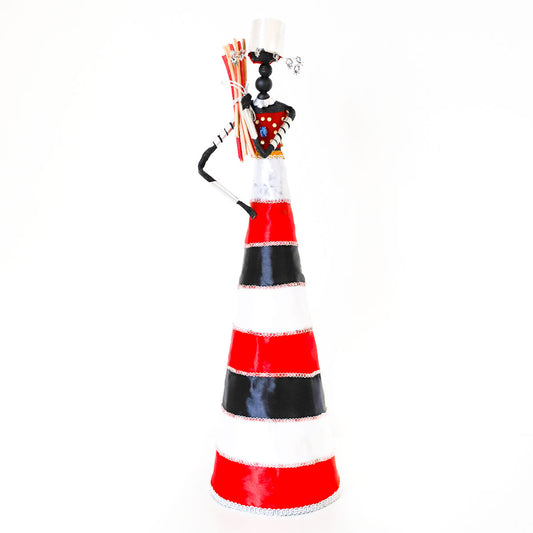 Scarlet Harmony Paper Figurine