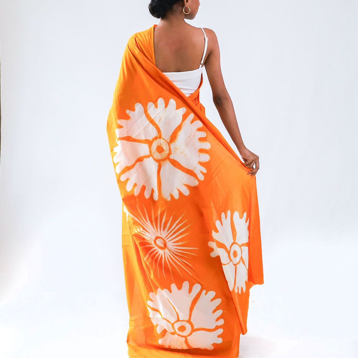 Sun Kissed Batik Saree