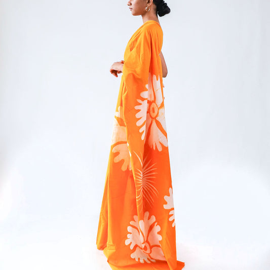 Sun Kissed Batik Saree