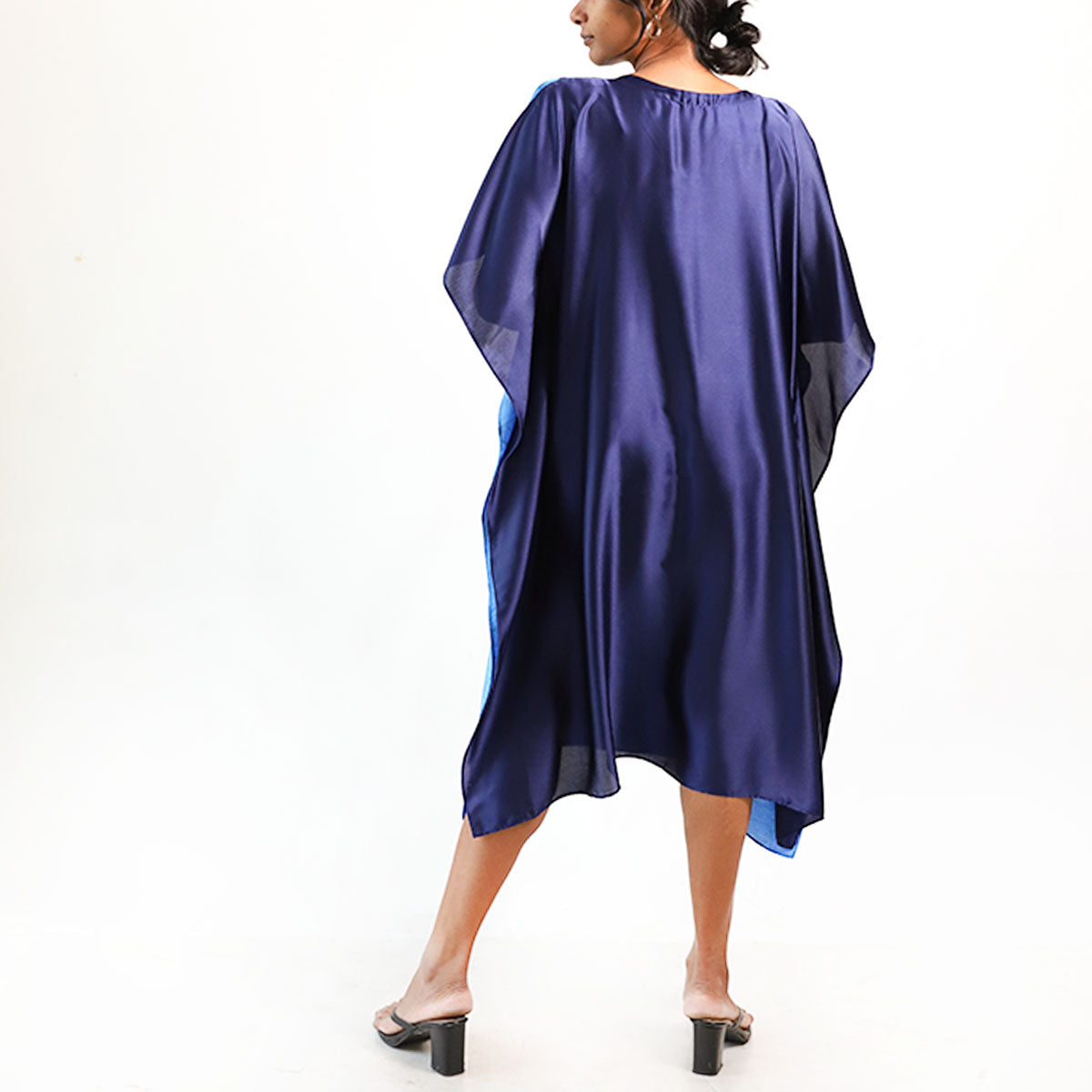 Azure Garden Batik Kaftan