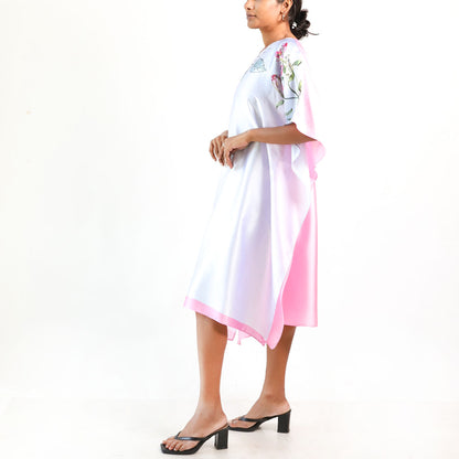 Rose Blush Batik Kaftan
