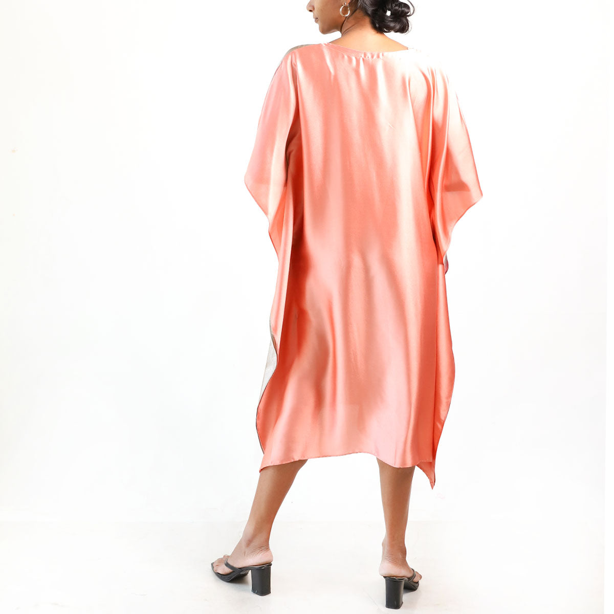 Bronze Peach Batik Kaftan