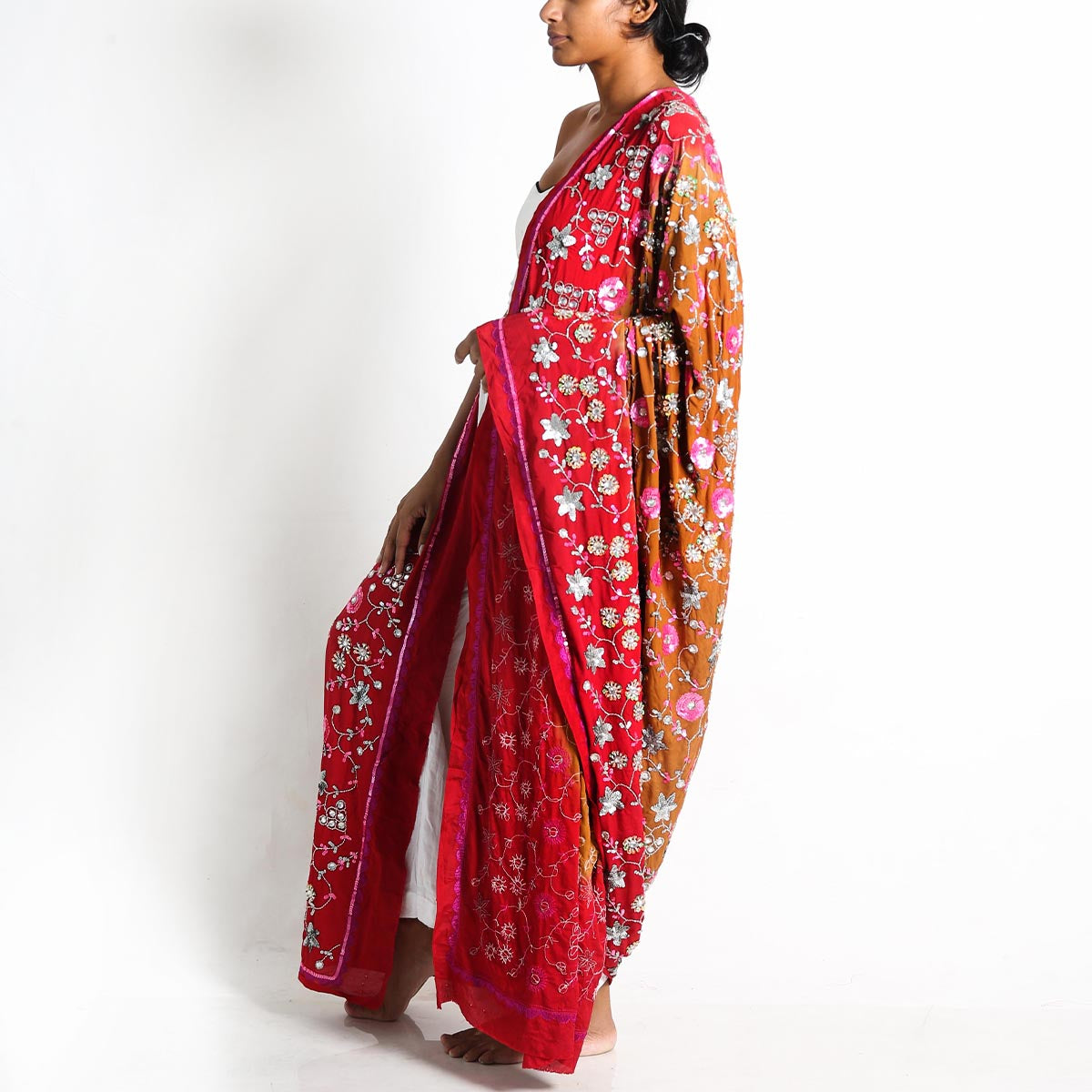 Shades of Thambili Lehnga Dupatta