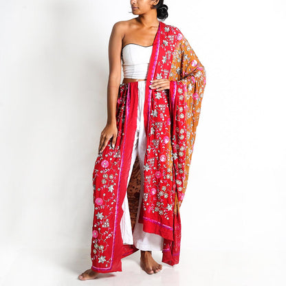 Shades of Thambili Lehnga Dupatta