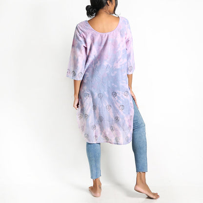 Fawn Tie-Dye Kurta