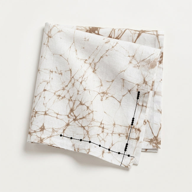 Bronze Crackle Batik Napkin Set