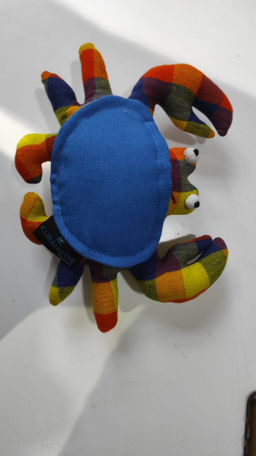 Customised crab Handloom Soft Toy