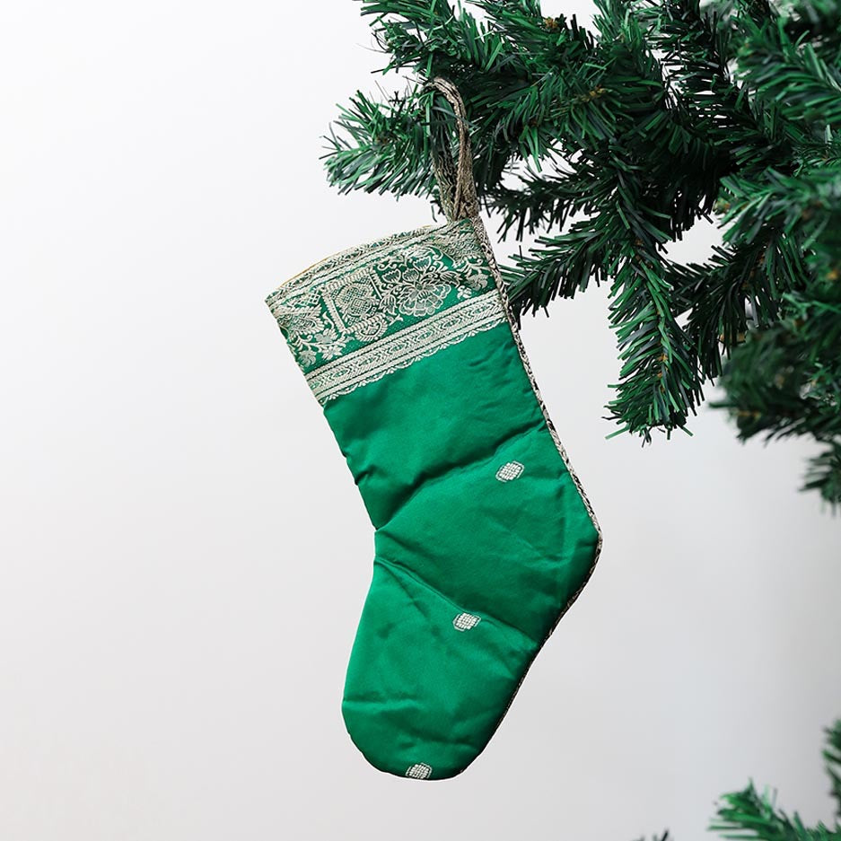 Carol Cheer Christmas Stocking Ornament