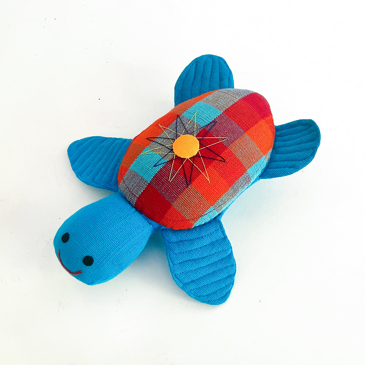 Turtle Handloom Soft Toy