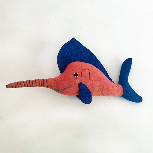 Sword Fish Handloom Soft Toy