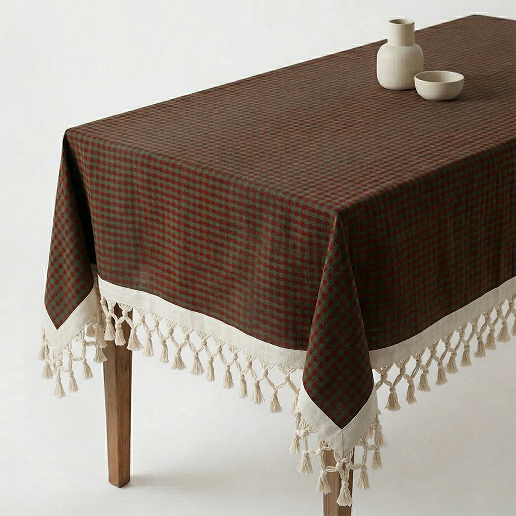 Hues Handloom Table Cloth Set