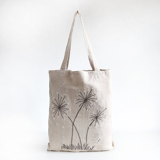 Embroidered Everyday Tote Bag