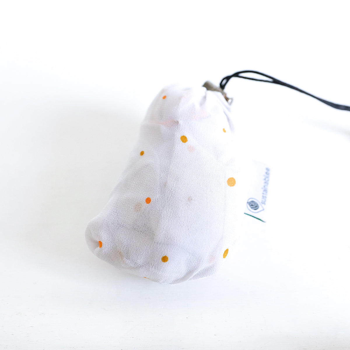 Sunshine Polka Dots Saree Bag