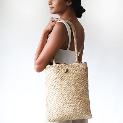 Desert Sand Palmyrah Bag