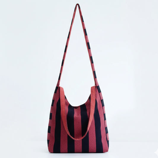 Pink Handloom Side Bag