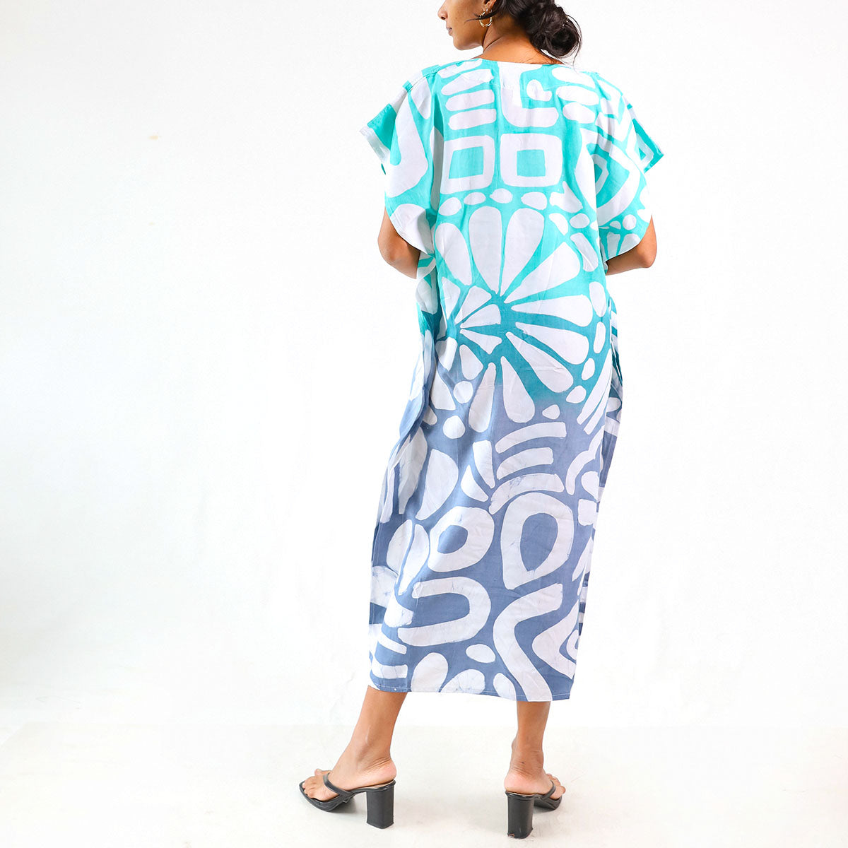 Ocean Mirage Batik Dress
