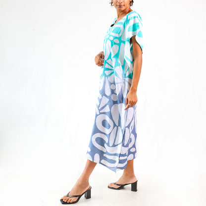 Ocean Mirage Batik Dress