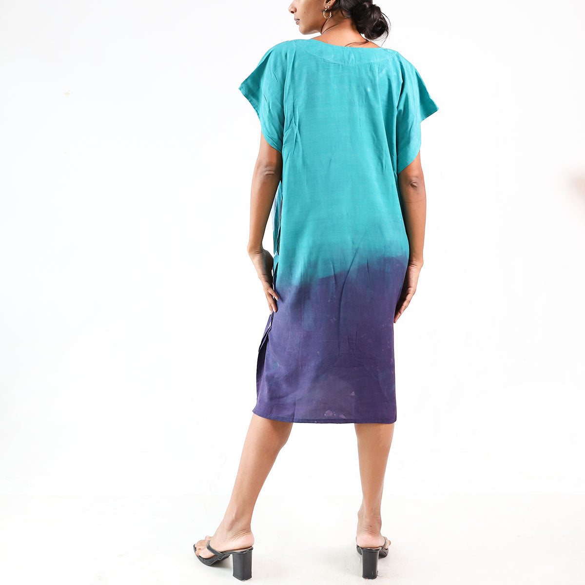 Twilight Hues Batik Dress