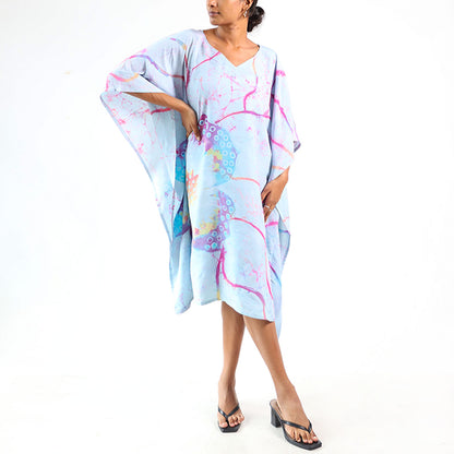 Soft Petals Batik Kaftan