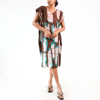 Earth and Sea Batik Dress