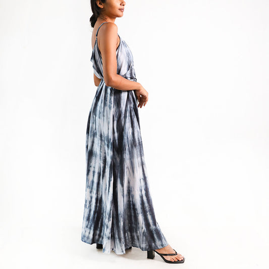 Ocean Mist Tie-Dye Dress