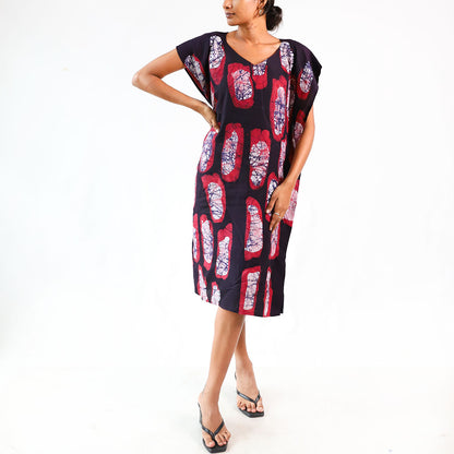 Mystic Sunset Batik Dress