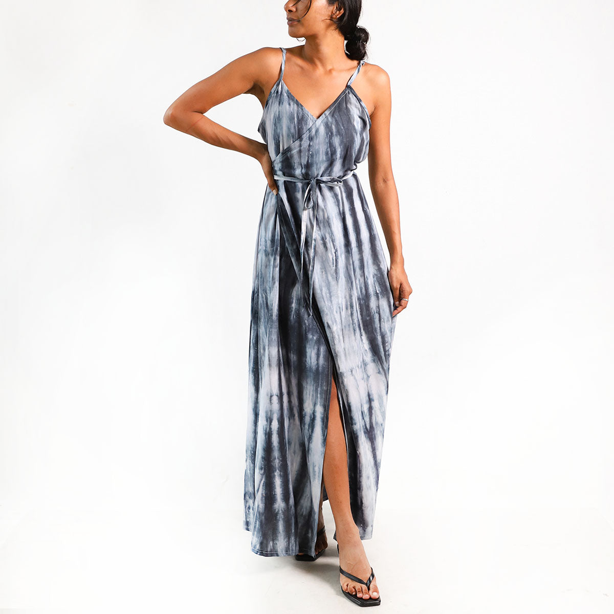 Ocean Mist Tie-Dye Dress