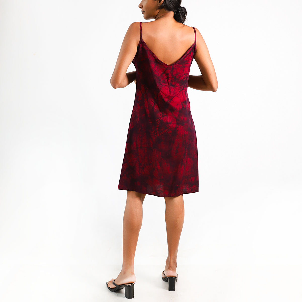 Magenta Bliss Batik Dress