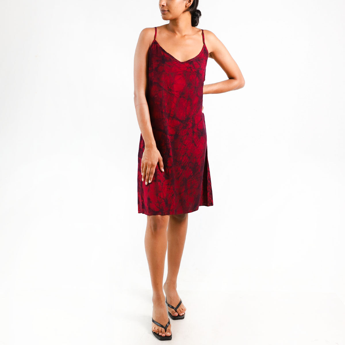 Magenta Bliss Batik Dress