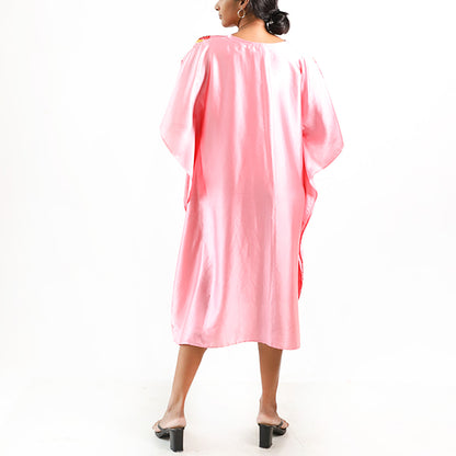 Pink Passion Batik Kaftan