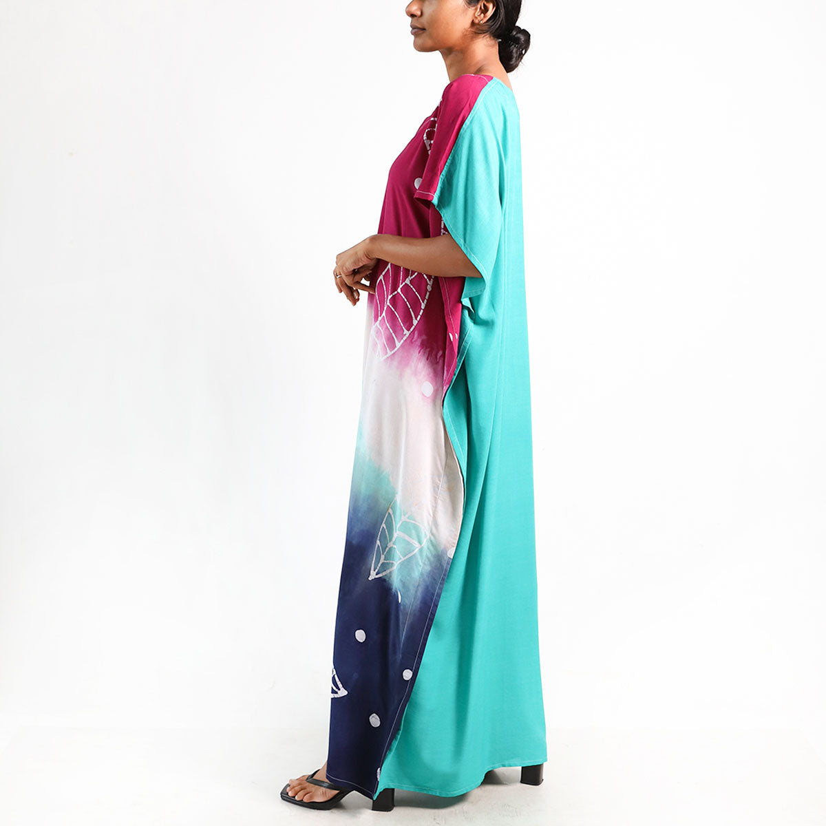 Twilight Ombre Batik Kaftan