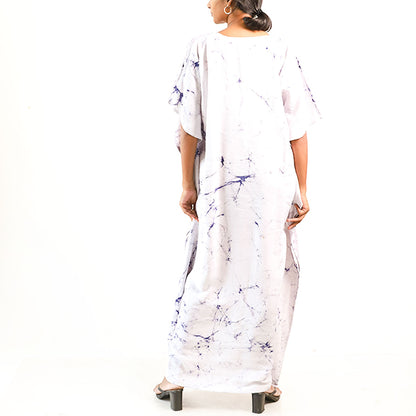 Pure Blossom Batik Kaftan