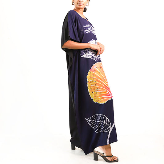 Sunset Petal Batik Kaftan