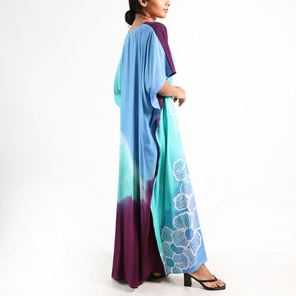 Arctic Breeze Batik Kaftan