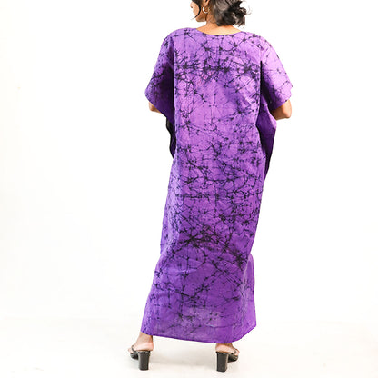 Mystic Bloom Batik Kaftan