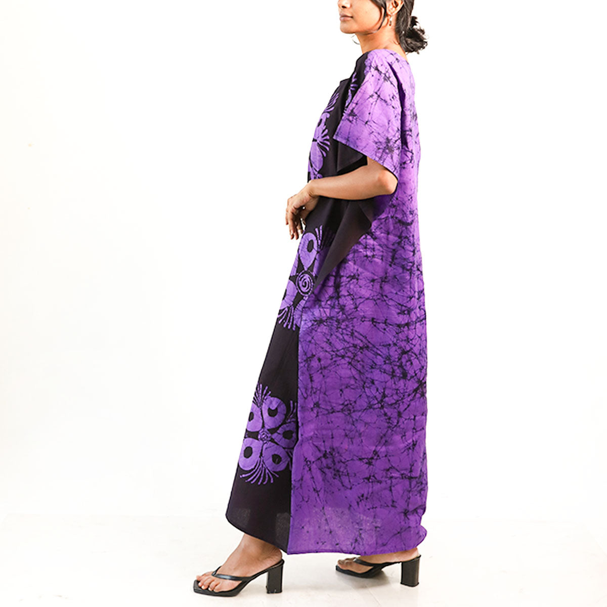 Mystic Bloom Batik Kaftan