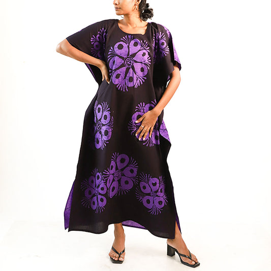 Mystic Bloom Batik Kaftan